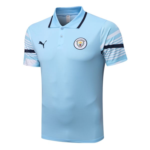 Polo Manchester City 2022-23 Blau